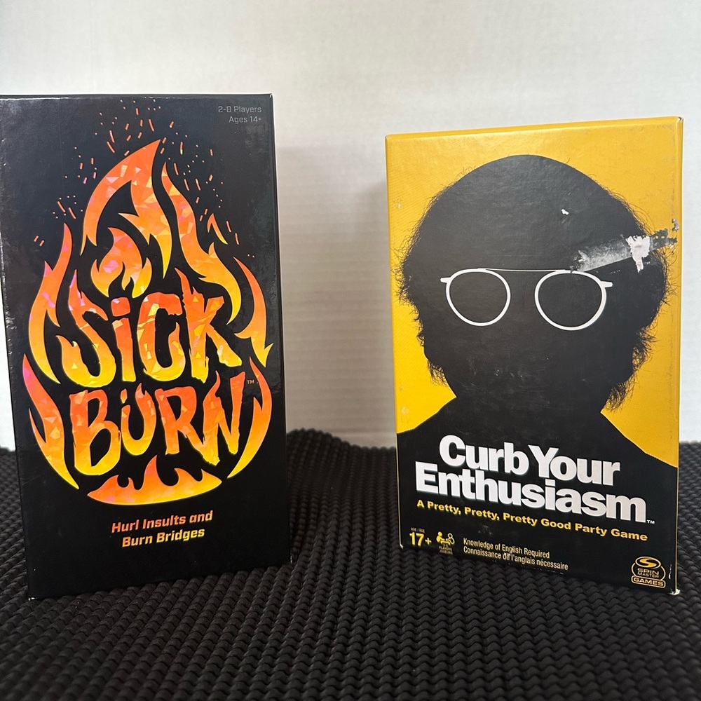 🆕Curb Your Enthusiasm & Sick Burn Games